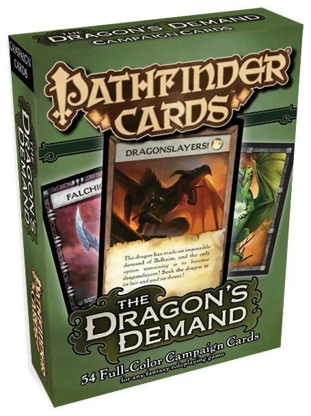 Pathfinder Cards: The Dragon's Demand Campaign Cards