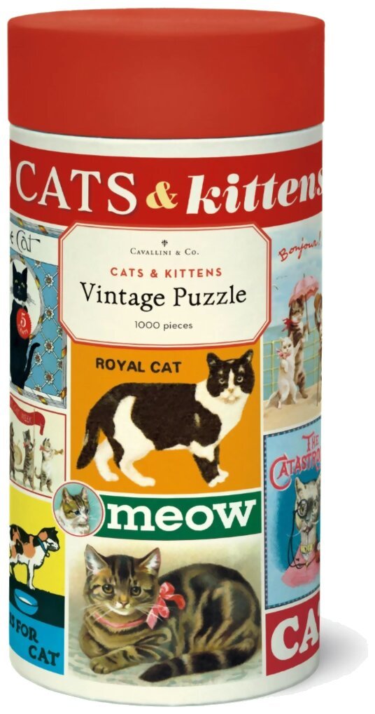 Vintage Puzzle - Cats & Kittens - 1000 Pièces