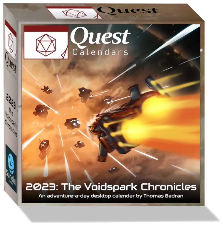 Quest Calendar - 2023: The Voidspark Chronicles