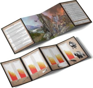 Against the Darkmaster - GM Screen and Booklet