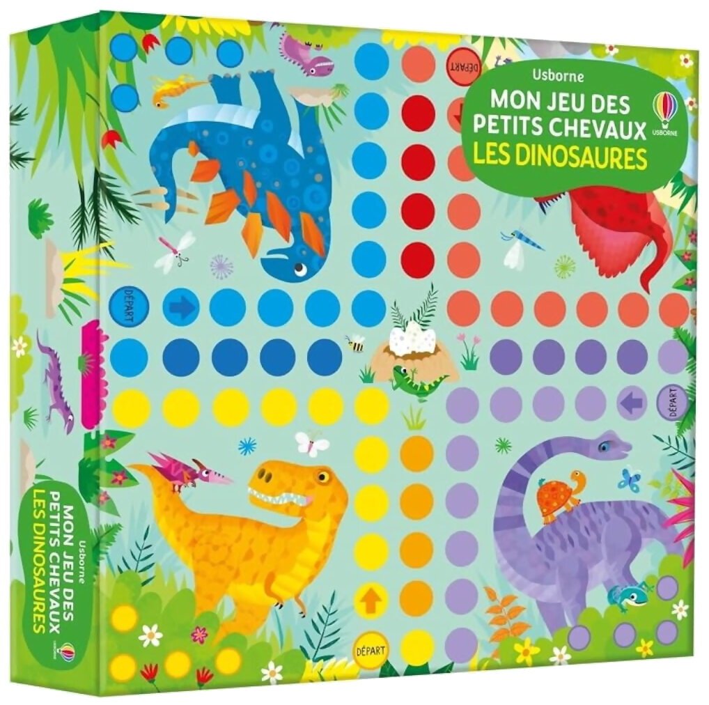 Mon Jeu Des Petits Chevaux - Les Dinosaures