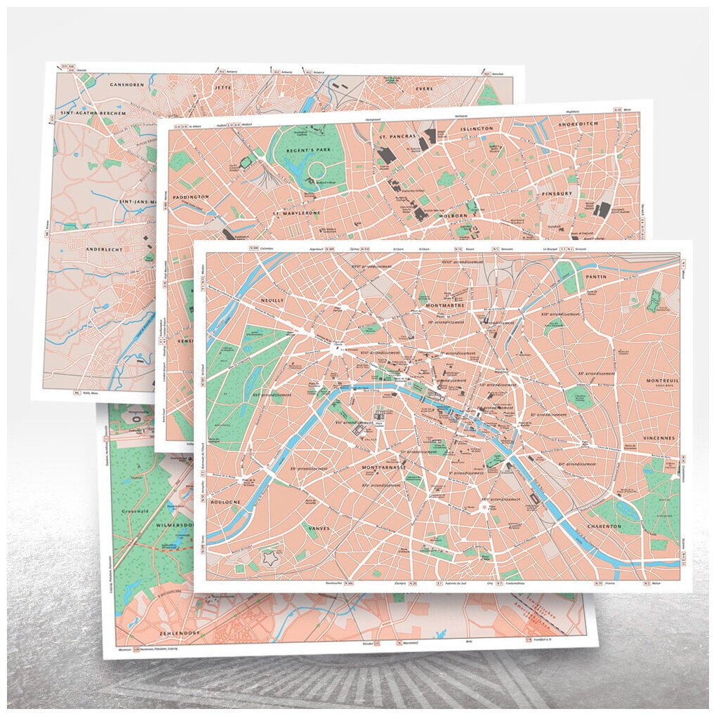 The Troubleshooters - Plans Et Cartes De Navigation