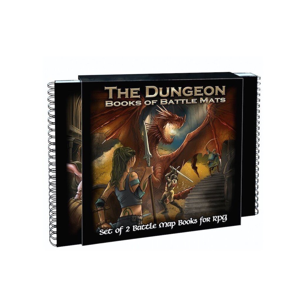 The Dungeon Books of Battle Mats