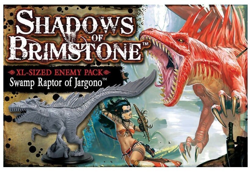 Shadows of Brimstone - Swamp Raptor of Jargono XL Enemy Pack Expansion