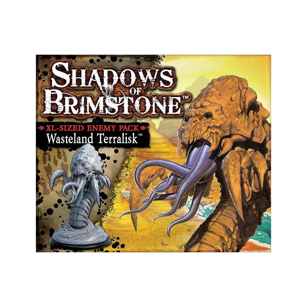 Shadows of Brimstone – Wasteland Terralisk - XL Sized Enemy Pack