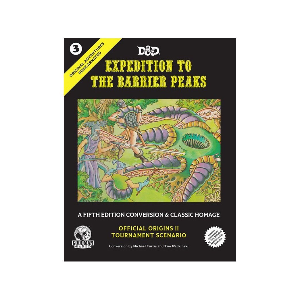 Original Adventures Reincarnated 3 - Expedition to the Barrier Peaks