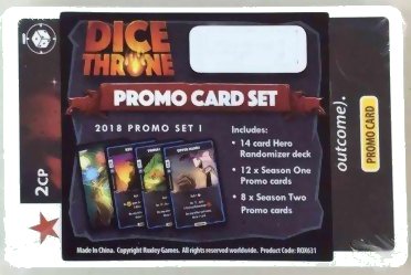 Dice Throne - Promo Card Set