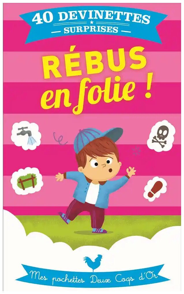 Rébus en folie - 40 devinettes surprises