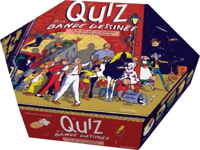 Le quiz de la bande dessinée - Le 9e art sur un plateau et en 600 questions