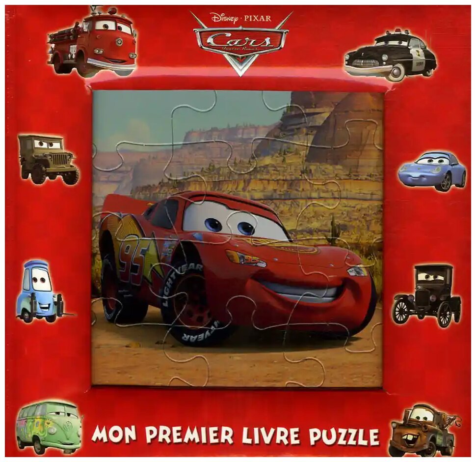 Mon premier livre puzzle : Cars