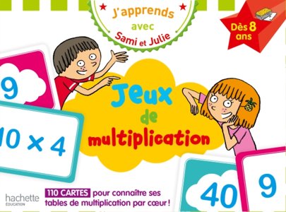 J'apprends avec Sami et Julie - Jeux de multiplication