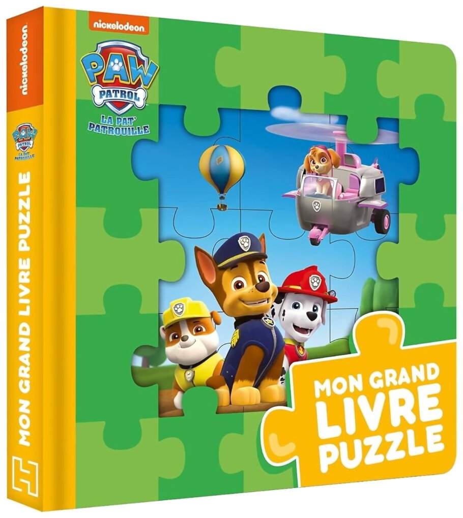 Paw Patrol - Mon Grand Livre Puzzle