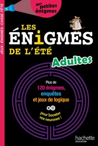 Les énigmes de l'été Adultes - Cahier de vacances 2021