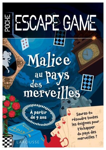 Malice au pays des Merveilles - Escape game de poche junior