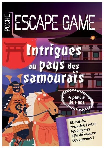 Intrigues au pays des Samourais - Escape game de poche junior