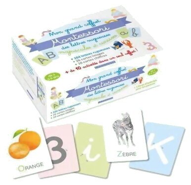 Mon Grand Coffret Montessori Des Lettres Rugueuses