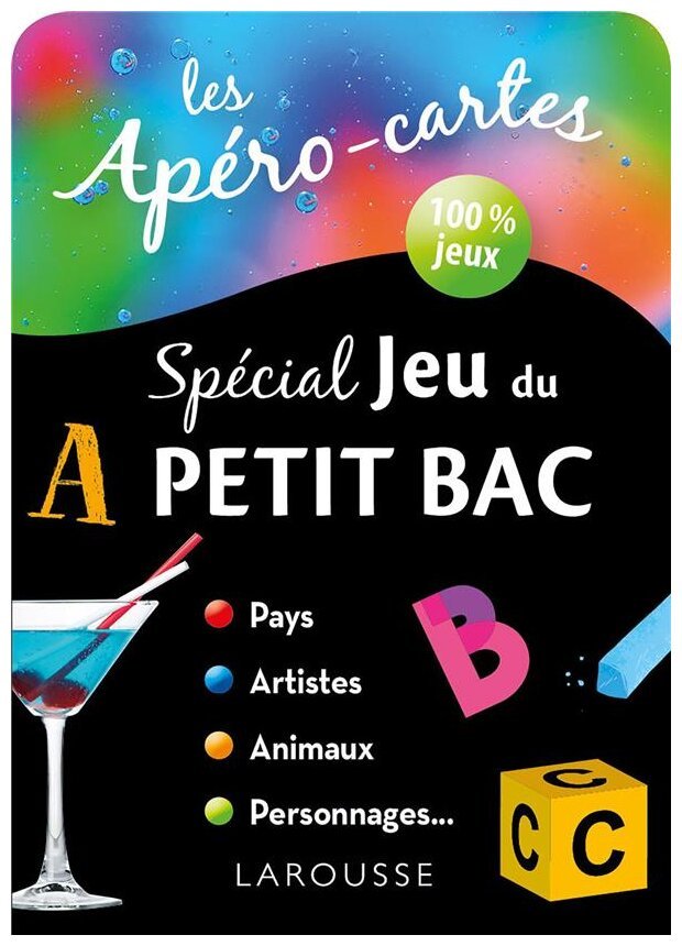 Les Apéro-cartes - spécial jeu du petit bac