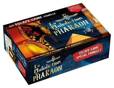Kit Escape Game Famille : La malédiction du pharaon