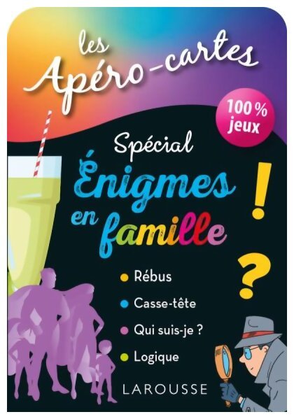 Les Apéro-cartes - spécial énigmes en famille