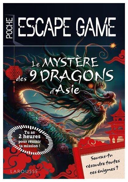 Le Mystère Des 9 Dragons D'asie - Escape Game De Poche Junior