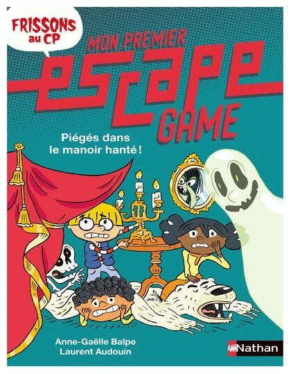 Mon Premier Escape Game -  Piégés Dans Le Manoir Hanté - Frissons Au Cp !