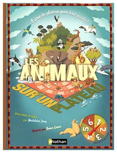 Les animaux sur un plateau
