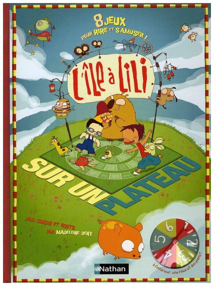 L'île À Lili Sur Un Plateau - 8 jeux pour rire et s'amuser