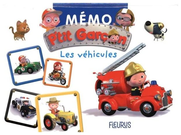 Mémo - P'tit Garçon - Les Véhicules