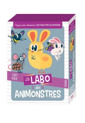 Le labo des animonstres - Un jeu pour découvrir les multiplications - CE1 CE2