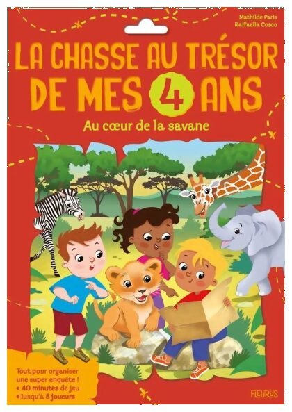 La Chasse Au Trésor De Mes 4 Ans - Au Coeur De La Savane