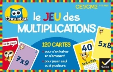 Le jeu des multiplications - CE1/CM2