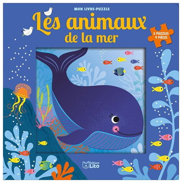 Mon Livre-Puzzle - Les Animaux De La Mer