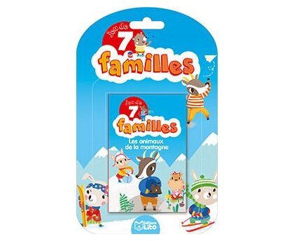 Jeu de 7 familles - Les animaux de la montagne