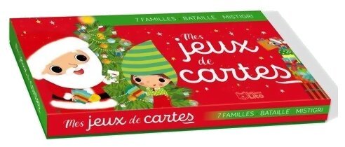 Mes Jeux De Cartes Noël - 7 Familles , Bataille , Mistigri