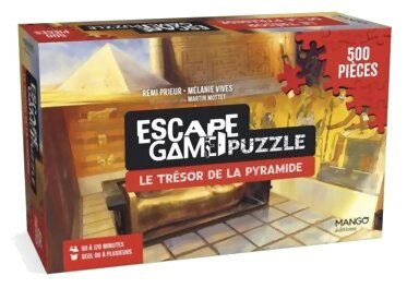 Escape Game Puzzle - Le trésor de la pyramide - 500 pièces