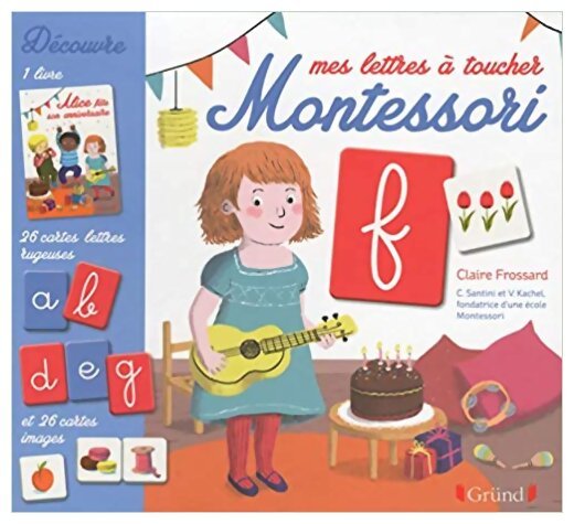 Mes lettres à toucher Montessori