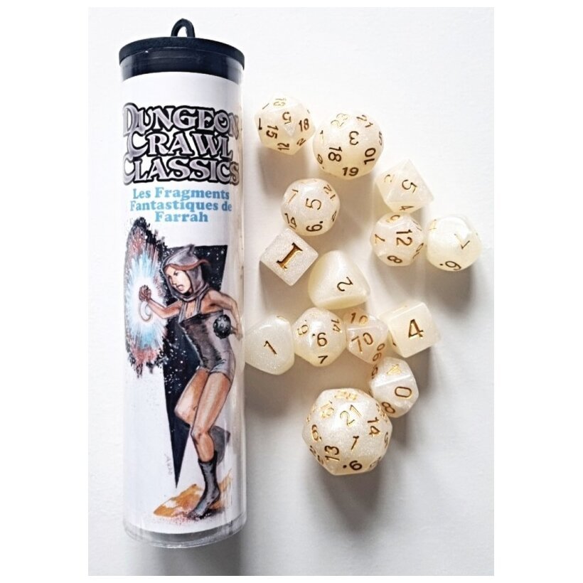 Dungeon Crawl Classics - Set de dés - Fragments fantastiques de Farrah