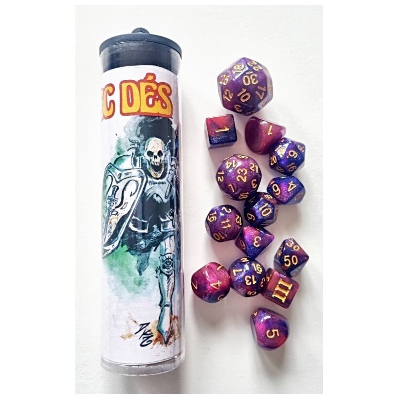 Dungeon Crawl Classics - Set de dés - Saint-Squelette