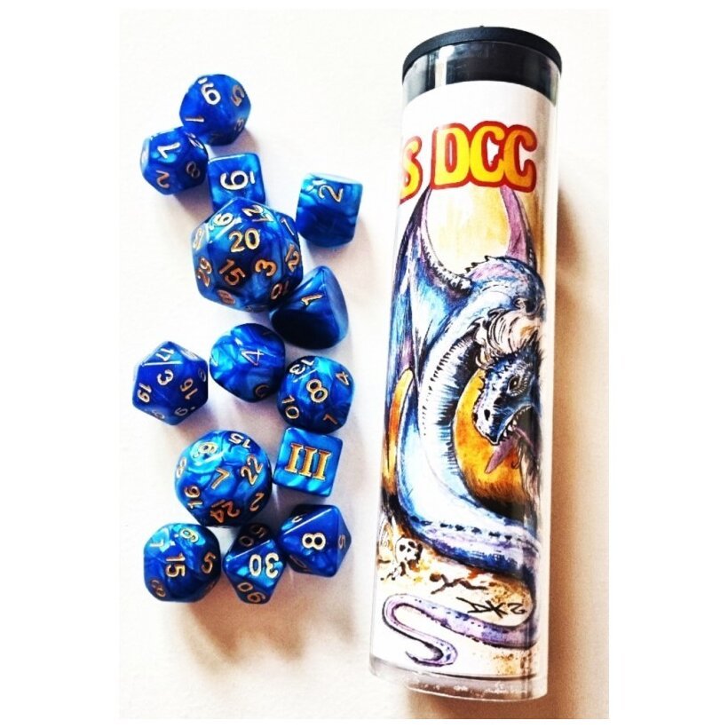 Dungeon Crawl Classics - Set de dés - Wyrm à crinière