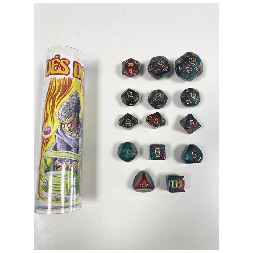 Dungeon Crawl Classics - Set de Dés - Clandestins stellaires du Van du Mage