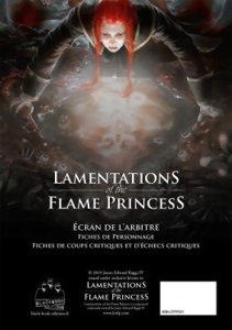 Lamentations of the Flame Princess - Écran de l'Arbitre