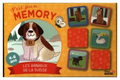 P'tit Jeu De Memory - Les Animaux De La Suisse