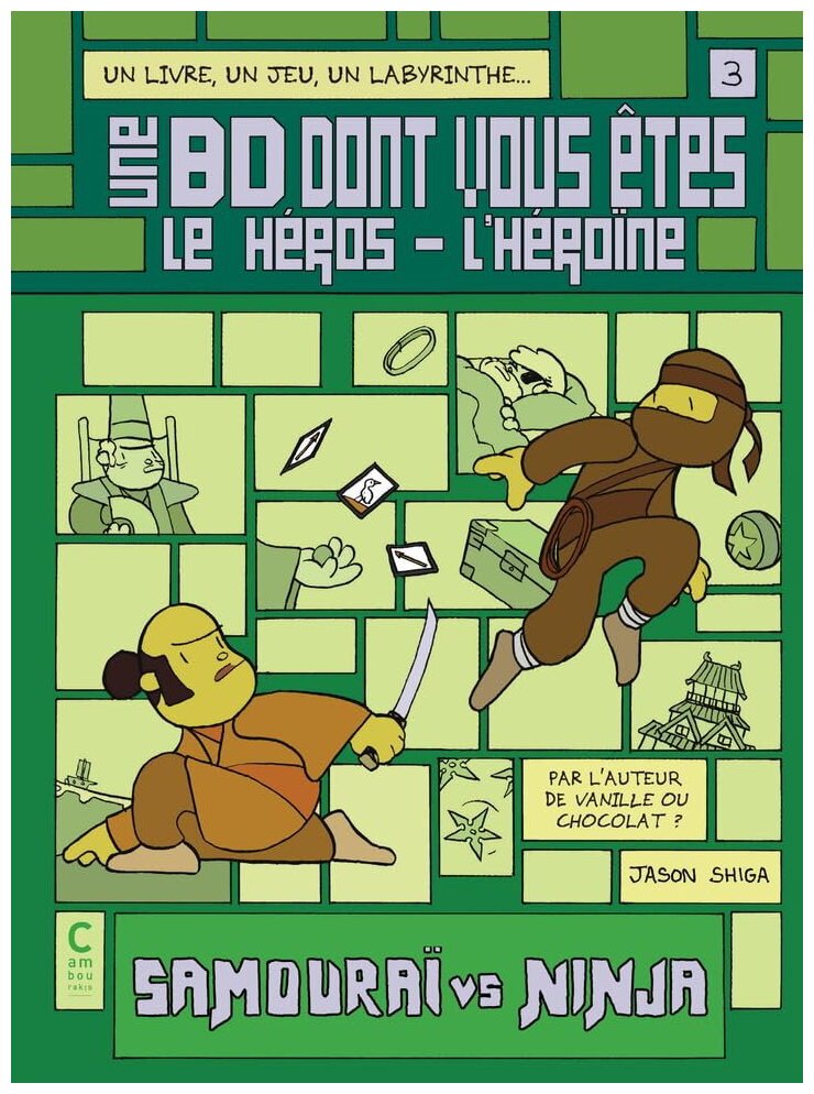 Samouraï VS Ninja - Une BD Dont Vous Êtes Le Héros - L'héroïne
