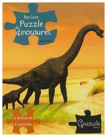 Mon Livre Puzzle De Dinosaures - 6x40 Pièces