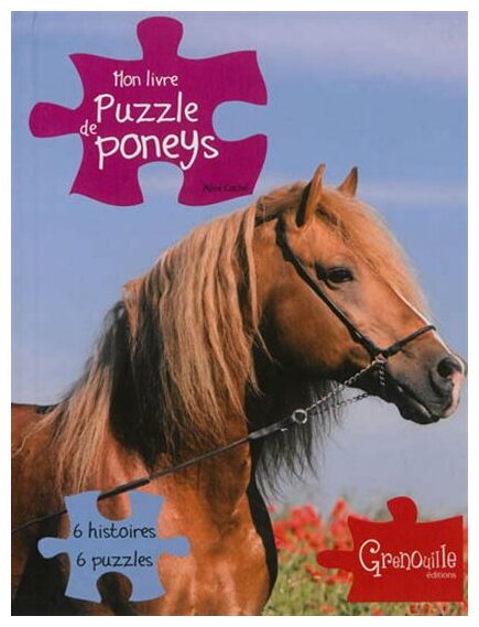Mon Livre Puzzle De Poneys - 6x40 Pièces