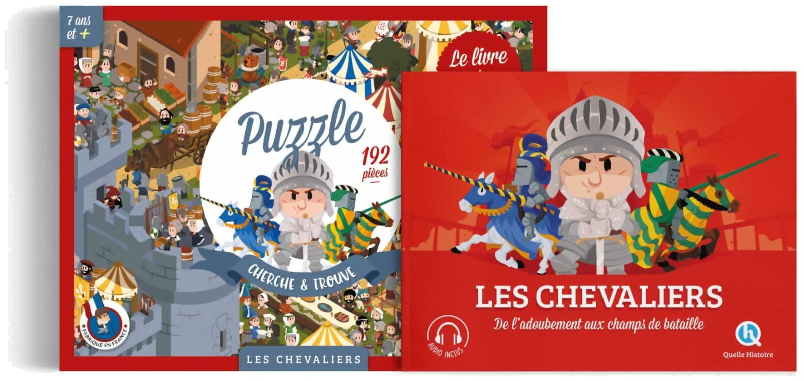 Puzzle Cherche & Trouve - Les Chevaliers