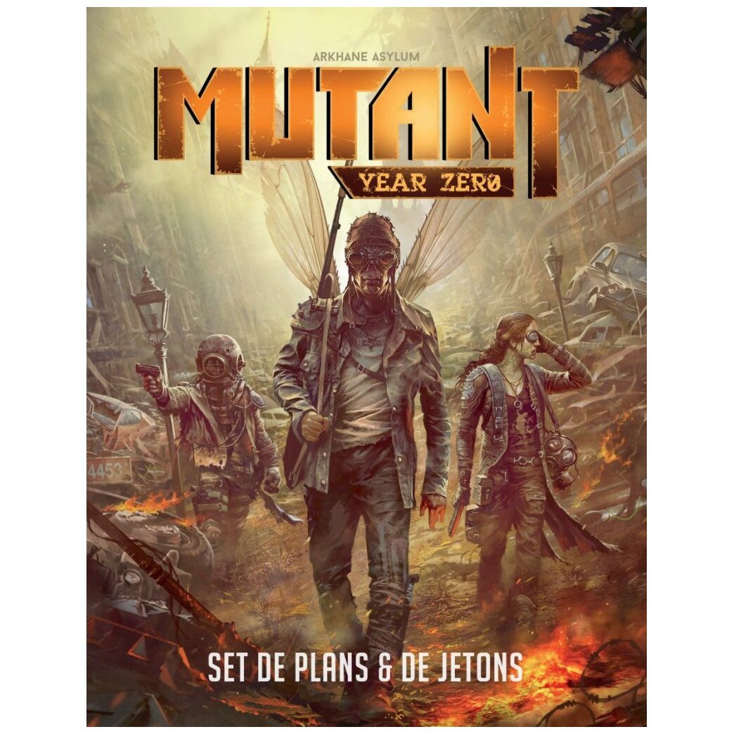 Mutant : Year Zero - Set de Plans et de Jetons