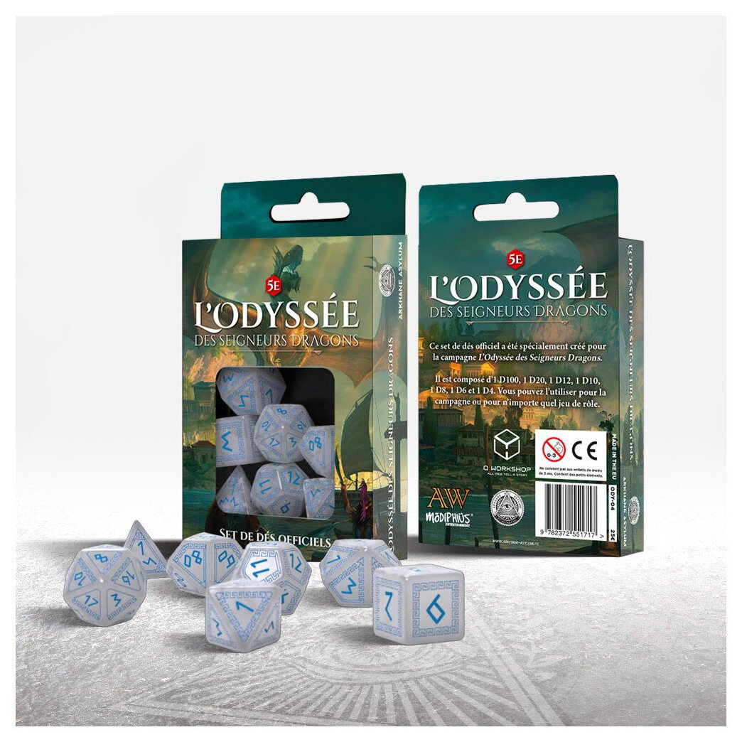 L'odyssée Des Seigneurs Dragons - Set De Dés