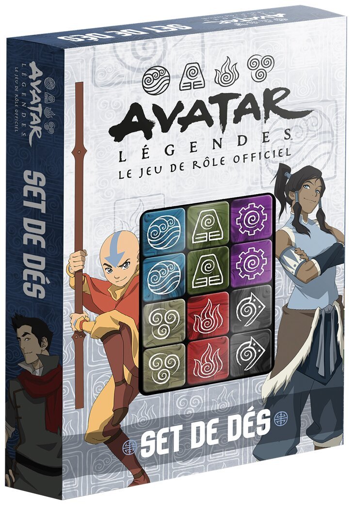 Avatar Légendes - Set de dés - Le jeu de rôle officiel