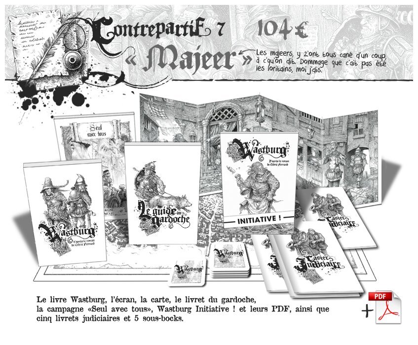 Wastburg -contrepartie Majeer - Seconde Édition